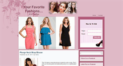 Desktop Screenshot of favefashions.com